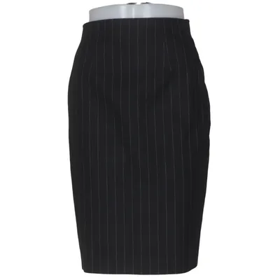 Skirt (Black, Blue) from Infinitif Acetate, Elastane, Polyester, Viscose