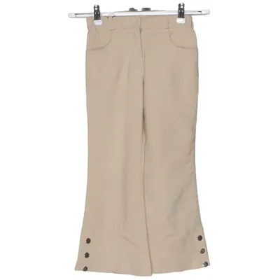 Pants (Beige) from Crash One Elastane, Polyester, Viscose
