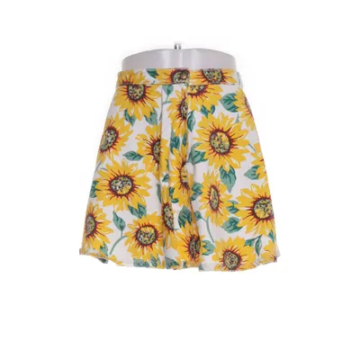 Jeanskjol (Vit, Flerfärgad) från American Apparel Bomull
