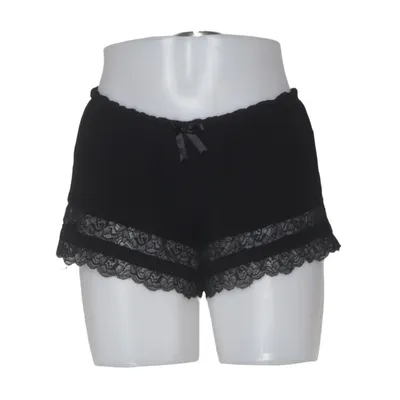 Pyjamasshorts (Sort) fra Censored Elastan, Viscose
