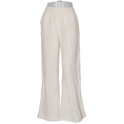 Pantalon patte d'éléphant (Beige, Blanc) de Roxy Coton
