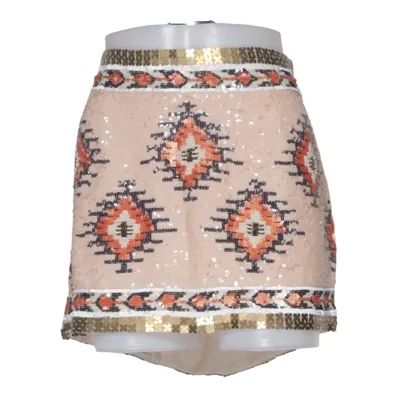 Rock (Beige, Mehrfarbig) von Zara Woman