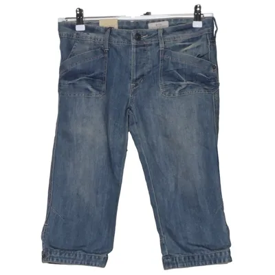 Driekwart broek (Blauw) van & NOW Katoen, Polyester