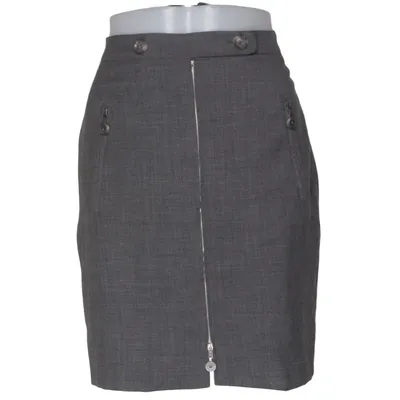 Jupe (Gris) de Blacky Dress Viscose, Laine