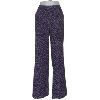 Byxor (Lila, Svart) från Piú & Piú Bomull, Elastan, Polyester