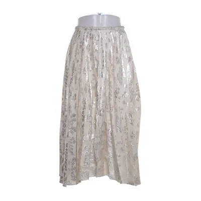 Maxi rok (Zilver, Beige) van H&M Conscious Collection Exclusive Polyester