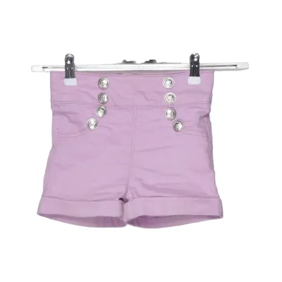Jeans Shorts (Lila) von Wow Baumwolle, Elasthan, Polyester