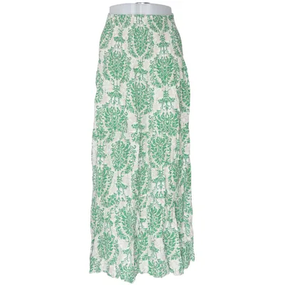 Maxi skirt (Green, White, Beige) from Gemini