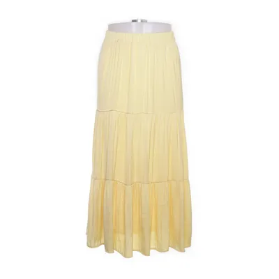 Maxi nederdel (Gul) fra Gina Tricot Polyester