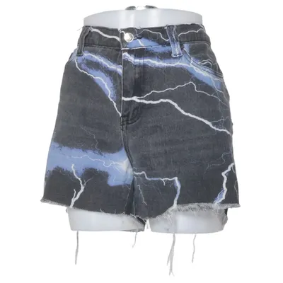 Jeansshorts (Blå, Svart, Vit) från Jaded London Bomull
