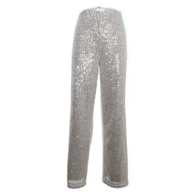 Palazzobyxor (Silverfärgad) från Part Two Elastan, Polyester