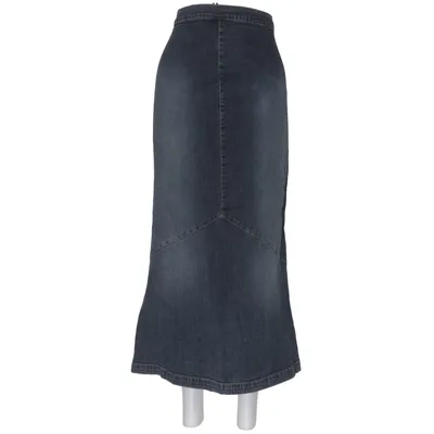 Jupe en jean (Bleu) de Mama Coton, Élasthane