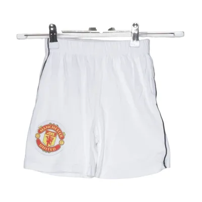 Træningsshorts (Hvid) fra Manchester United Bomuld