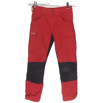 Outdoor pants (Red, Black) from Lundhags Cotton, Elastane, Polyamide, Polyester