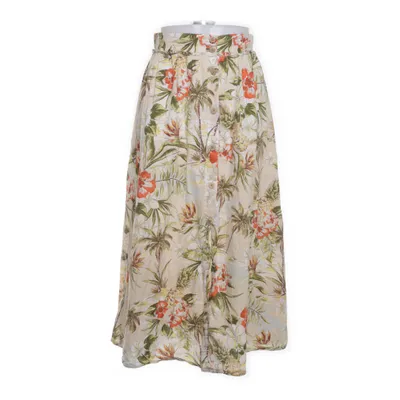 Maxi skirt (Multicolored) from Zara Basic Z1975 Denim Cotton