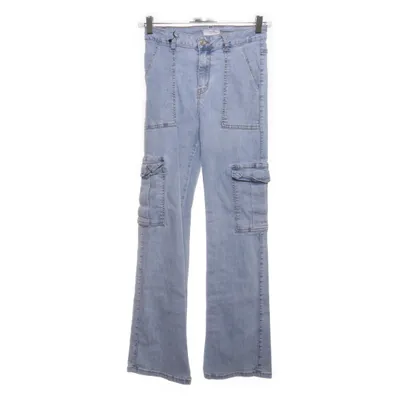 Cargo pants (Blue) from Monday Cotton, Elastane, Polyester