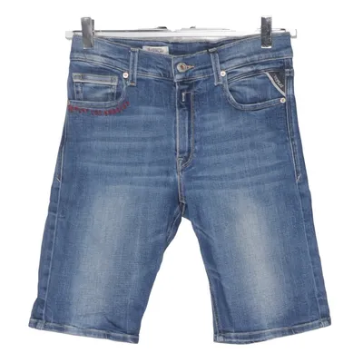 Denim shorts (Blue) from Replay Cotton, Elastane, Modal