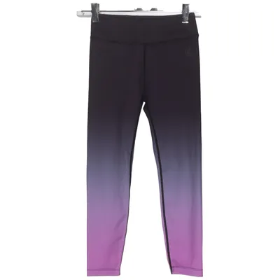 Träningstights (Svart, Lila) från Iconic Elastan, Polyester