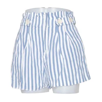 Shorts (Blå, Vit) från Zara Trafaluc Collection Polyamid, Viskos