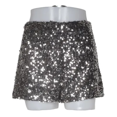 Shorts (Svart, Silverfärgad) från Zara Polyester