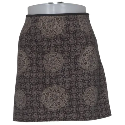 Jupe (Noir, Beige) de Aiki Keylook Élasthane, Polyester