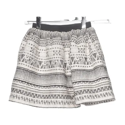 Kjol (Beige, Svart) från Noa Noa Miniature Bomull, Elastan, Polyester