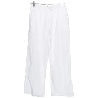 Pyjama broek (Wit) van Gina Tricot Katoen, Linnen