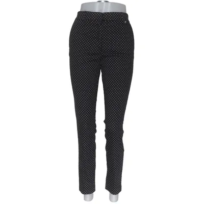 Kostuumbroek (Zwart, Wit) van H&M Katoen, Polyester, Elastaan