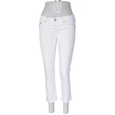 Jeans (Hvid) fra True Religion Bomuld, Elastan