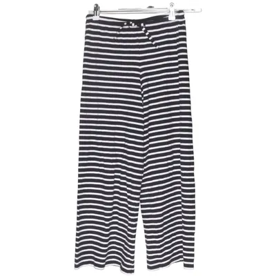 Palazzo pants (Black, White) from Xoxo Cotton, Elastane