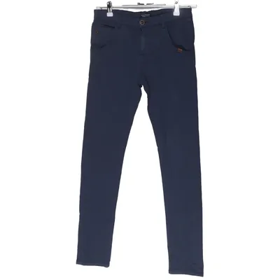 Pantalon (Bleu) de Nukutavake Coton, Élasthane