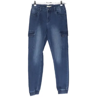 Cargobyxor (Blå) från Garcia Bomull, Elastan, Polyester