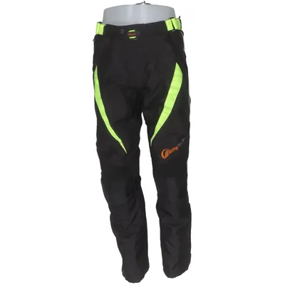 Motorbroek (Zwart, Geel) van Riding Tribe