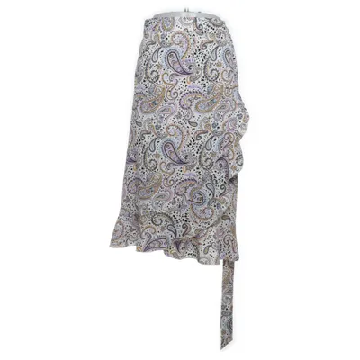 Omlottkjol (Flerfärgad, Vit) från Ms Mode Polyester