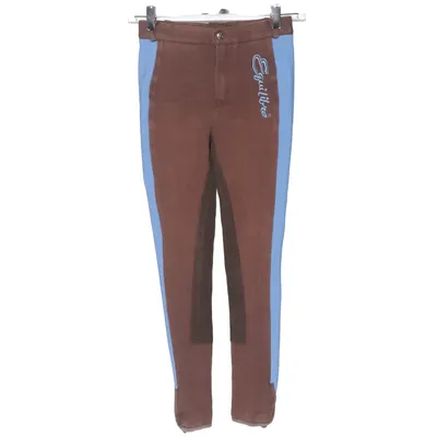 Breeches (Brown, Blue) from Equilibre Cotton, Elastane, Polyamide, Polyurethane
