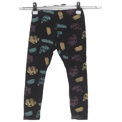 Leggings (Svart, Flerfärgad) från MyWear Kids Bomull, Elastan