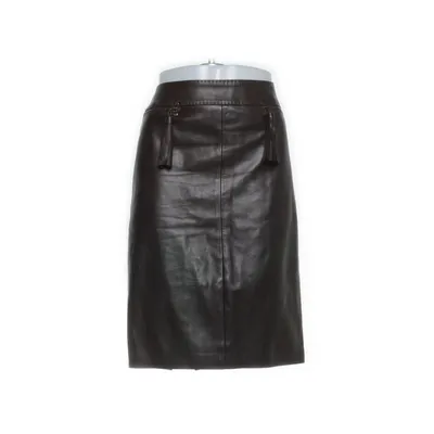 Jupe en cuir (Marron) de MaxMara Cupro