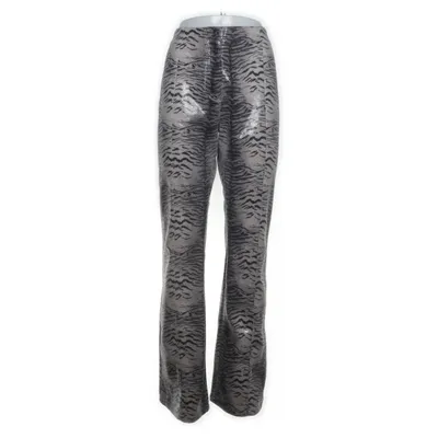 Palazzobyxor (Grå, Svart, Silverfärgad) från Collusion Elastan, Polyester, Polyuretan