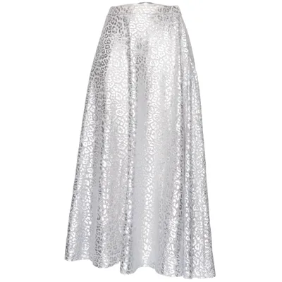 Jupe longue (Gris, Argent) de Ida Sjöstedt
