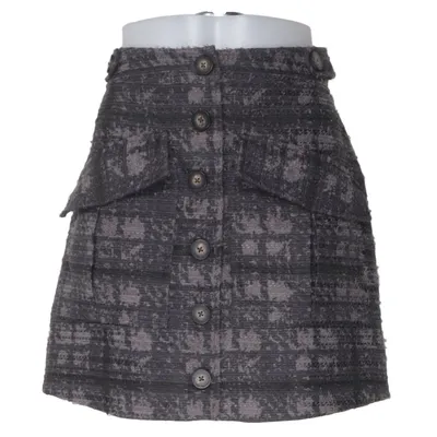 Skirt (Gray) from Rachel Roy Acrylic, Polyester