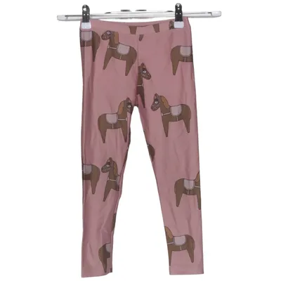 Leggings (Roze, Bruin) van Mini Rodini Elastaan, Polyamide