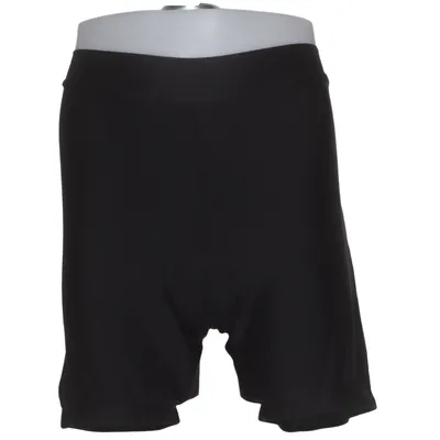 Cycling shorts (Black) from Oxylane Elastane, Polyester, Polyurethane