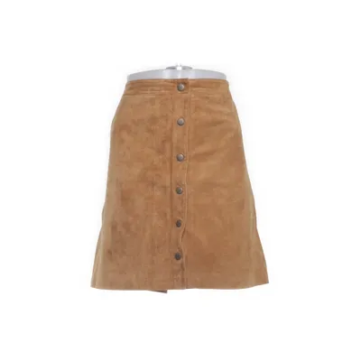 Skirt (Brown) from Warehouse Polyester, Leather