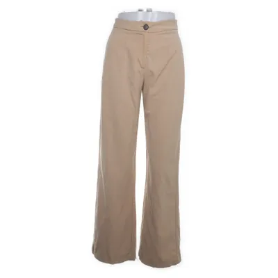 Palazzo broek (Beige) van Bershka Elastaan, Polyester, Viscose