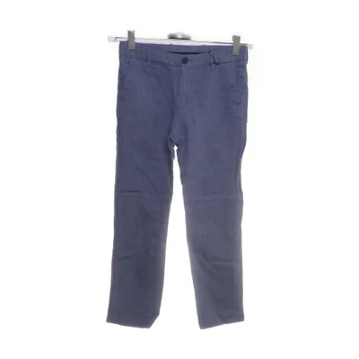 Pantalon de costume (Bleu) de H&M Coton, Lin
