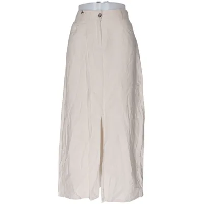 Maxi rok (Beige) van Soyaconcept Linnen, Polyester, Viscose