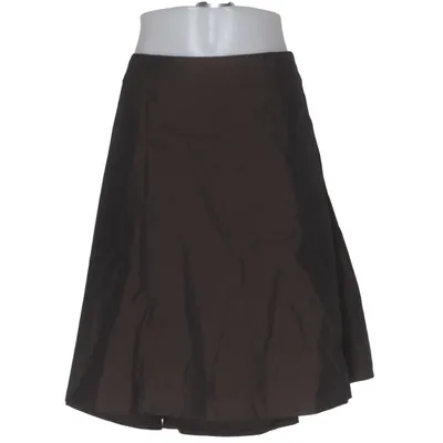 Skirt (Brown) from Sasch Acetate, Polyester