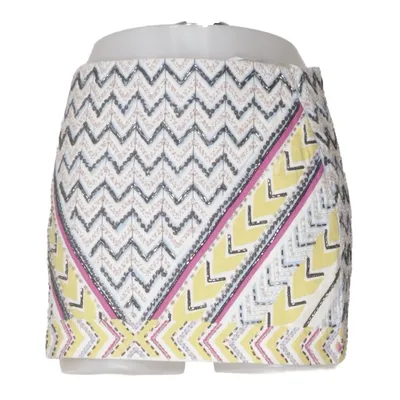 Kjol (Vit, Gul, Lila, Flerfärgad) från Zara Trafaluc Polyester