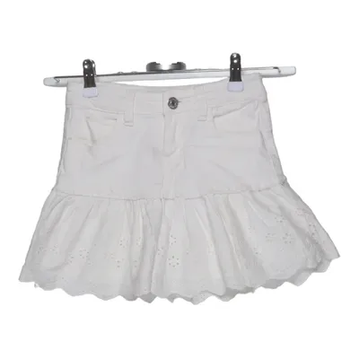 Jupe (Blanc) de Desigual Coton, Élasthane, Polyester