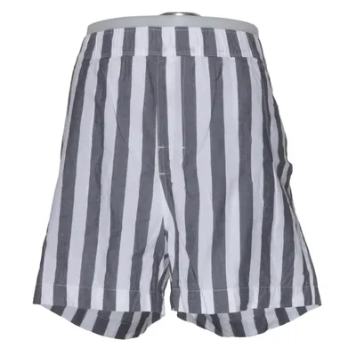 Pajama shorts (Black, White) from H&M Cotton